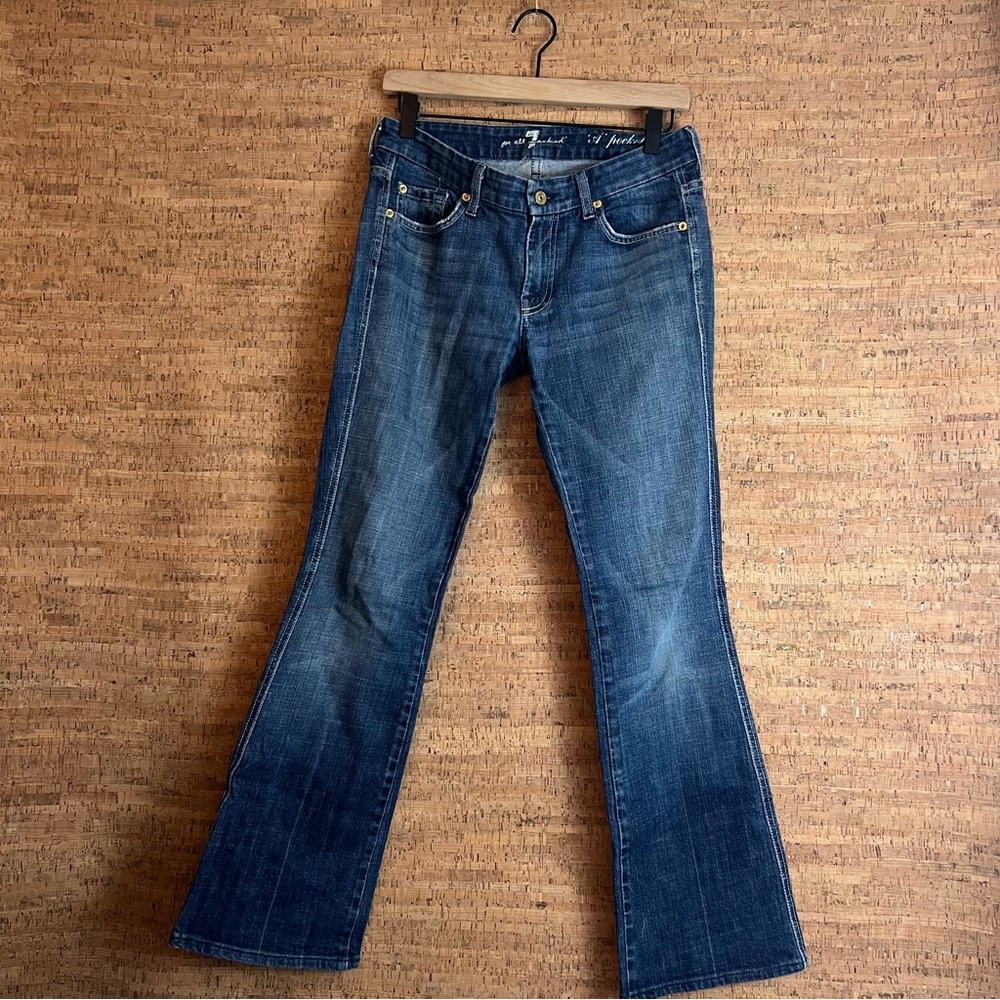 7 for All Man Kind A Pocket Flare Jeans